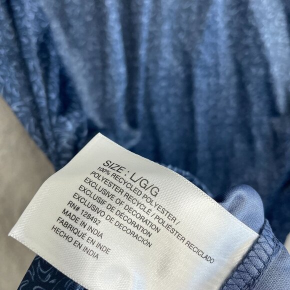 NWOT Greg Norman Men's L Performance Polo golf  Shirt  Navy - Picture 5 of 7